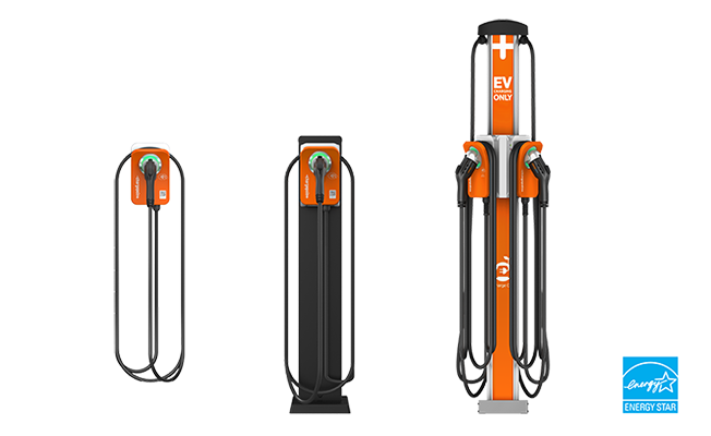 ChargePoint CPF50 commercial charging station